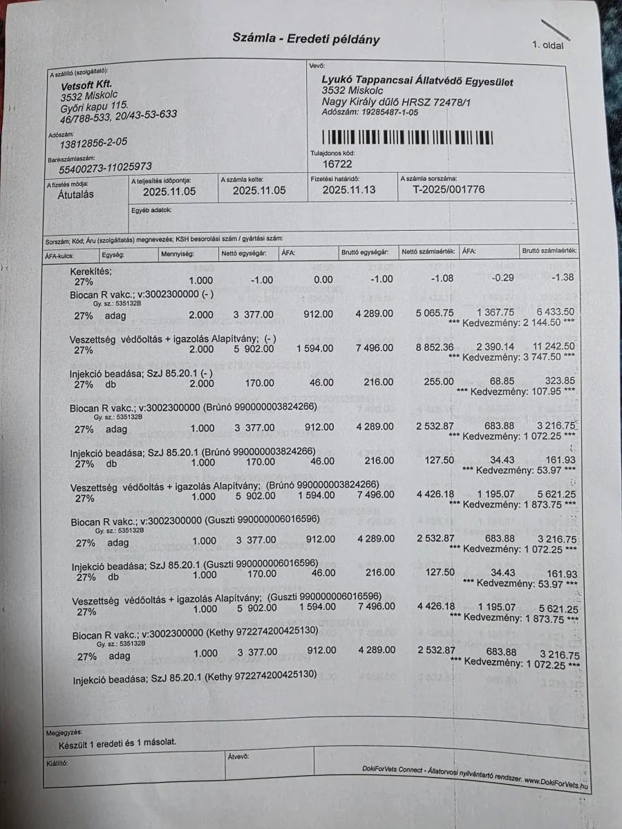 📌 Beszéljünk a számokról is – mert mögöttük életek vannak. 📊🐶🐱